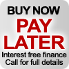 Interest free finance - call for details